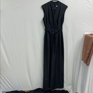 Calvin Klein Black Sleeveless Jumpsuit